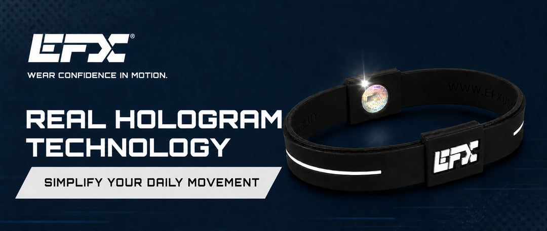 EFX Balance Bracelet & Hologram Wristband - For Seniors & Athletes