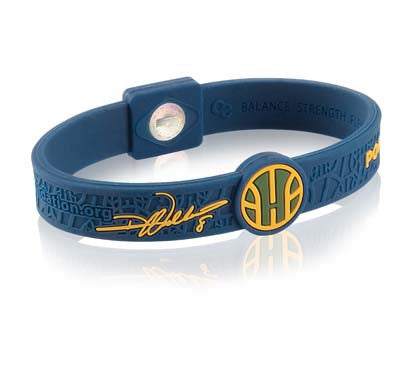 Silicone Sport Wristband - Deron Williams Point of Hope (Blue)