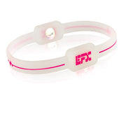 Silicone Ultra 2 Anklet - Translucent / Pink