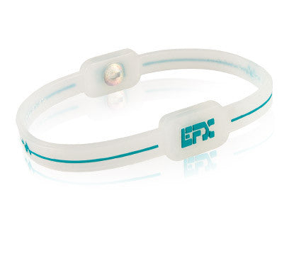 Silicone Ultra 2 Anklet - Translucent / Teal